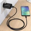 Choetech Incarcator Retea Mains Quick Charge USB-A,18W EU, 3.0A, Negru