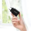 Choetech Incarcator Retea Mains Quick Charge USB-A,18W EU, 3.0A, Negru