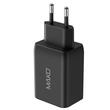 Mako Incarcator Retea Quick Charge 45W GaN2, 2x Type-C, EU, Black