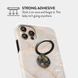 Burga Inel pentru telefon Gunmetal Bloomy Garden