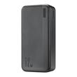 Joyroom Acumulator Extern Dazzling Series Quick Charge 30000mAh, 12W, LED, 2 porturi USB, Negru