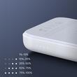 Joyroom Acumulator Extern Quick Charge 10000mAh, 20W + Încărcător magnetic wireless Qi 15W, MagSafe, Alb