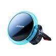 Joyroom Suport Auto Magnetic cu încarcare wireless Qi, MagSafe, 15 W, rotatie 360 grade + Cablu Type-C, prindere la sistemul de ventilatie, Argintiu