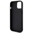 Karl Lagerfeld Husa 3D Rubber Glitter Logo Karl iPhone 15 Negru