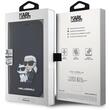 Karl Lagerfeld Husa Book PU Saffiano Karl & Choupette iPhone 15 Negru