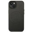 Karl Lagerfeld Husa PU Leather Perforated Logo iPhone 14 Negru
