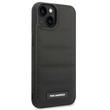 Karl Lagerfeld Husa Quilted Puffy Metal Logo iPhone 14 Plus Negru