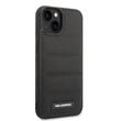 Karl Lagerfeld Husa Quilted Puffy Metal Logo iPhone 15 Negru
