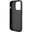 Karl Lagerfeld Husa Saffiano Card Slot Metal Karl&Choupette iPhone 15 Pro Negru