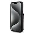 Karl Lagerfeld Husa Saffiano Card Slot Stand Karl&Choupette iPhone 15 Negru