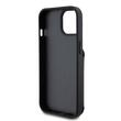 Karl Lagerfeld Husa Saffiano Card Slot Stand Karl&Choupette iPhone 15 Negru
