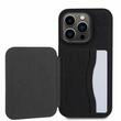Karl Lagerfeld Husa Saffiano Card Slot Stand Karl&Choupette iPhone 15 Pro Max Negru