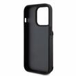 Karl Lagerfeld Husa Saffiano Card Slot Stand Karl&Choupette iPhone 15 Pro Negru
