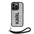 Karl Lagerfeld Husa Sequins Reversible iPhone 15 Pro Max Negru / Argintiu