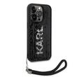 Karl Lagerfeld Husa Sequins Reversible iPhone 15 Pro Negru / Argintiu