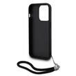 Karl Lagerfeld Husa Sequins Reversible iPhone 15 Pro Negru / Argintiu
