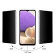 Lemontti Folie Sticla Privacy Full Fit Samsung Galaxy A54 5G Negru