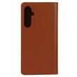 Lemontti Husa Book Stand Samsung Galaxy A15 / A15 5G Maro