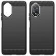 Lemontti Husa Carbon Pro Oppo A18 / A38 4G Negru