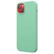 Lemontti Husa Liquid Silicon MagCharge iPhone 14 Fistic (protectie 360°, material fin, captusit cu microfibra)