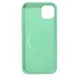 Lemontti Husa Liquid Silicon MagCharge iPhone 14 Plus Fistic (protectie 360°, material fin, captusit cu microfibra)