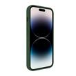 Lemontti Husa Liquid Silicon MagCharge iPhone 14 Pro Max Verde (protectie 360°, material fin, captusit cu microfibra)