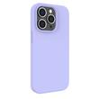 Lemontti Husa Liquid Silicon MagCharge iPhone 14 Pro Mov (protectie 360°, material fin, captusit cu microfibra)