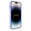 Lemontti Husa Liquid Silicon MagCharge iPhone 14 Pro Mov (protectie 360°, material fin, captusit cu microfibra)