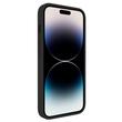 Husa iPhone 14 Pro Lemontti Liquid Silicon MagCharge Negru