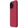 Lemontti Husa Liquid Silicon MagCharge iPhone 14 Roze (protectie 360°, material fin, captusit cu microfibra)