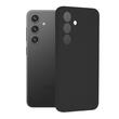 Lemontti Husa Liquid Silicon Samsung Galaxy S24 Plus Negru