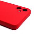 Lemontti Husa Silicon Soft Slim Samsung Galaxy A05 Rosu (material mat si fin, captusit cu microfibra)