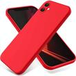 Lemontti Husa Silicon Soft Slim Samsung Galaxy A05 Rosu (material mat si fin, captusit cu microfibra)
