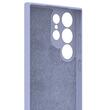 Lemontti Husa Silicon Soft Slim Samsung Galaxy S23 Ultra, material mat si fin, captusit cu microfibra, Lila