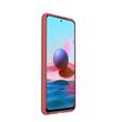 Husa Xiaomi Redmi Note 10s 4G Lemontti Silicon Soft Slim Santa Red