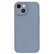 Lemontti Husa Silicon iPhone 15 MagSafe Gri