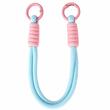 Lemontti Snur de mana pentru telefon Braided, 26cm, Albastru / Roz