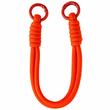 Lemontti Snur de mana pentru telefon Braided, 26cm, Portocaliu