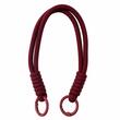 Lemontti Snur de mana pentru telefon Braided, 26cm, Visiniu