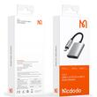 Mcdodo Adaptor Audio 2 in 1 USB-C la USB-C +DC3.5mm, Fast Charge, 60W PD, Negru