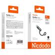 Mcdodo Adaptor Type-C la Type-C, 240W, Pigeon Series, cu carlig din silicon, aliaj de aluminiu, design portabil, Negru