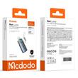 Mcdodo Adaptor USB la Lightning OTG, cu cititor de carduri TF, transfer rapid de date, 480 Mbps, LED, snur Negru