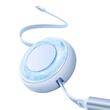 Mcdodo Cablu 3 in 1 USB la Lightning, MicroUSB si Type-C Super Fast Charging, 66W, 1.2m, Albastru