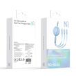 Mcdodo Cablu 3 in 1 USB la Lightning, MicroUSB si Type-C Super Fast Charging, 66W, 1.2m, Albastru