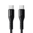Mcdodo Cablu Type-C la Type-C Fast Charging PD 60W, 1m, Negru