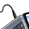 Mcdodo Cablu Type-C la Type-C Alpha Series Silicone, Fast Charging, 65W, LED, 1.2m, Negru