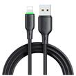 Mcdodo Cablu USB la Lightning Alpha Series Silicone Fast Charging, LED, 1.2m, Negru