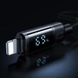 Mcdodo Cablu USB la Lightning Digial Display, Fast Charging, 1.2m, Negru