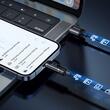 Mcdodo Cablu USB la Lightning Digial Display, Fast Charging, 1.2m, Negru