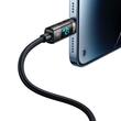 Mcdodo Cablu USB la Lightning Display Auto Power Off, Fast Charging, 1.2m, Negru